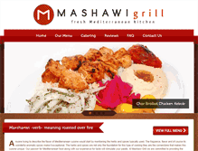 Tablet Screenshot of mashawigrill.com